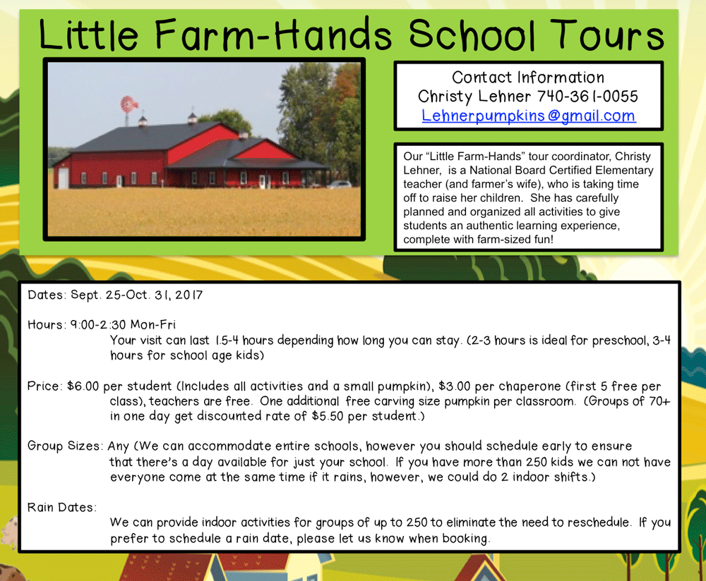 Little Farm-Hands School Tours