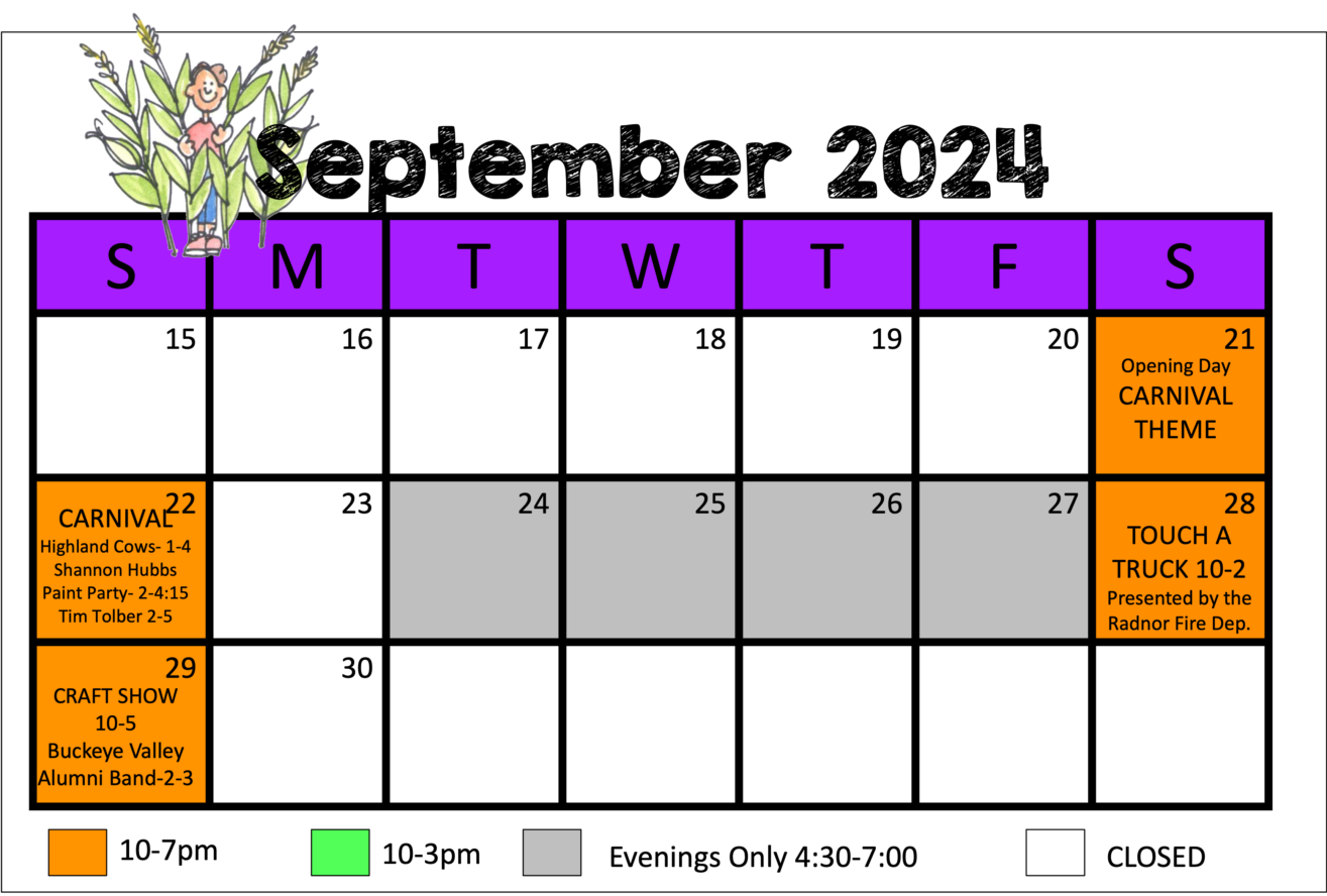 2022 September Calendar